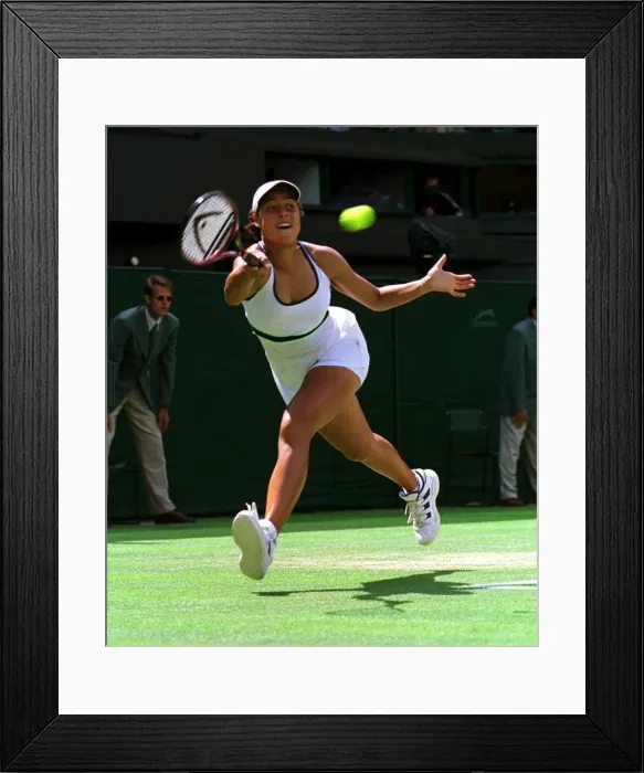 Framed Print : Alexandra Stevenson Tennis player during her ladies single Framed Print : Alexandra Stevenson Tennis player during her ladies single