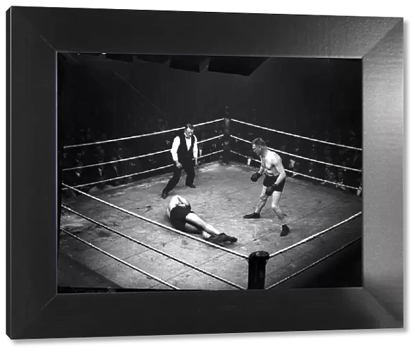 Frank Goddard v Moran boxing May 1922 2  /  5  /  22