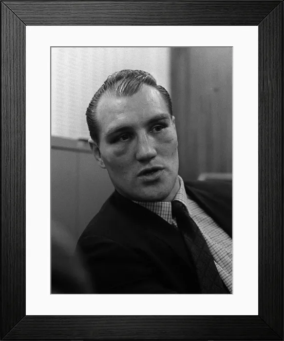 Framed Print : Jack Bodell British Heavyweight boxer