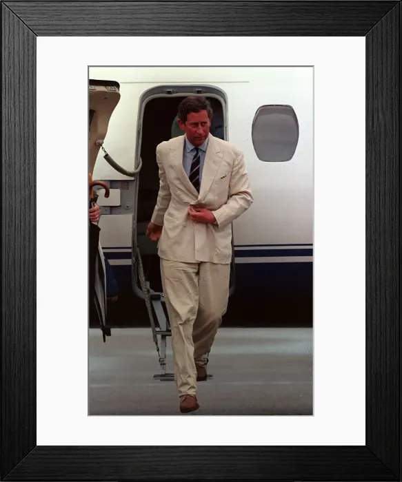 Framed Print : Prince Charles on his Australia & New Zealand visit February 1994