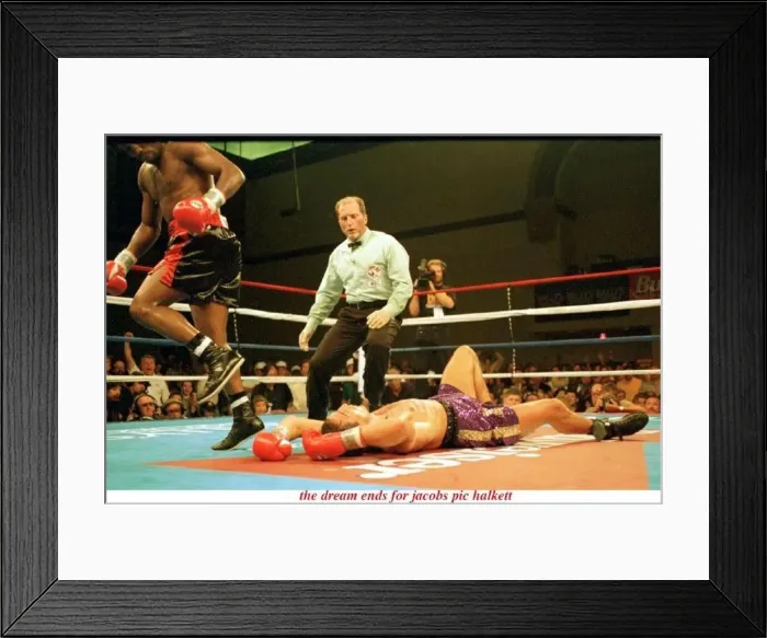  : Gary Jacobs put on floor by Pernell Whitaker