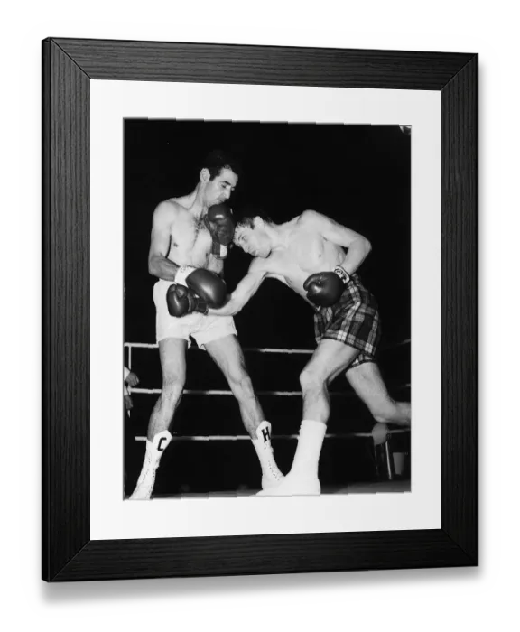 Framed Print : Ken Buchanan v Hernandez 1971 Framed Print : Ken Buchanan v Hernandez 1971