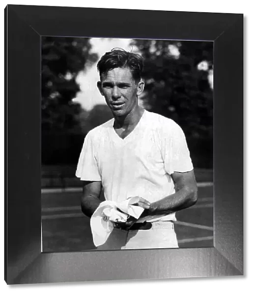 Ellsworth Vines Wimbledon Tennis Champion June 1952