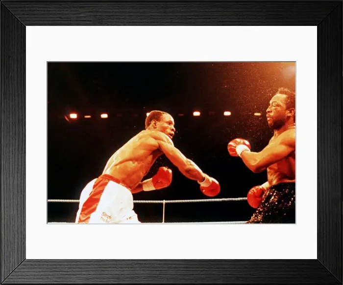 Framed Print : Chris Eubank boxer Framed Print : Chris Eubank boxer