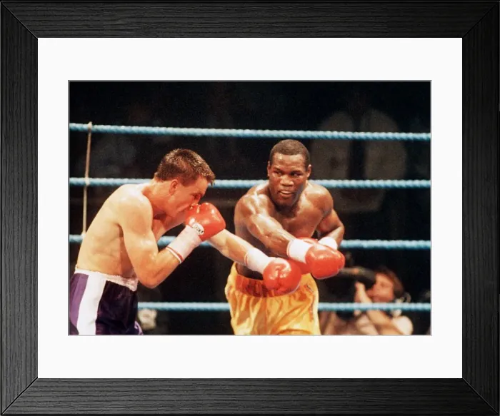 Framed Print : Dennis Andries - Boxing