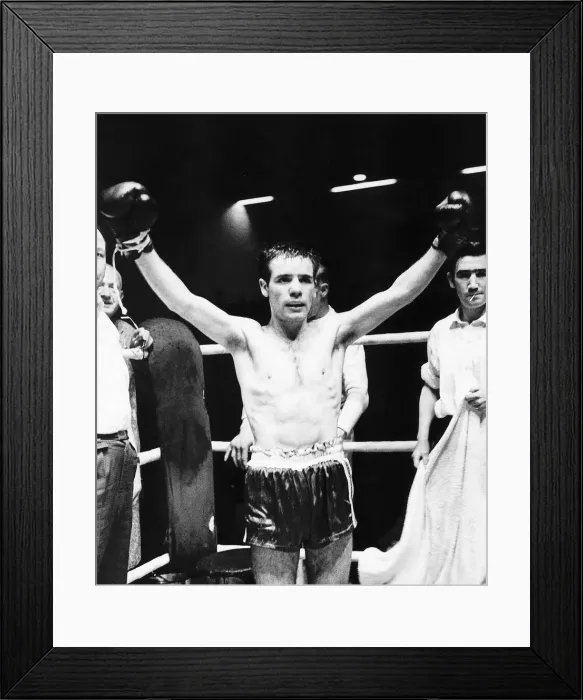 Framed Print : Walter McGowan wins against Ray Jutras 1962 at Kelvin Hall Glasgow Framed Print : Walter McGowan wins against Ray Jutras 1962 at Kelvin Hall Glasgow