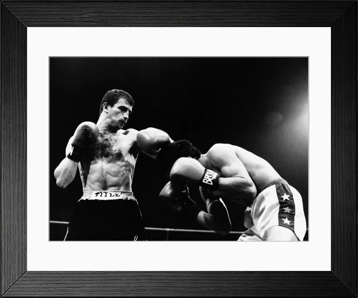 Framed Print : Charlie Magri World Flyweight title boxing match Wembley Framed Print : Charlie Magri World Flyweight title boxing match Wembley