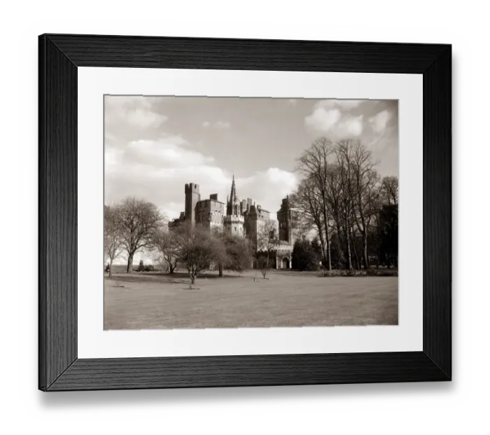 Framed Print : A view of Cardiff Castle Wales buildings architecture norman britain british welsh Framed Print : A view of Cardiff Castle Wales buildings architecture norman britain british welsh