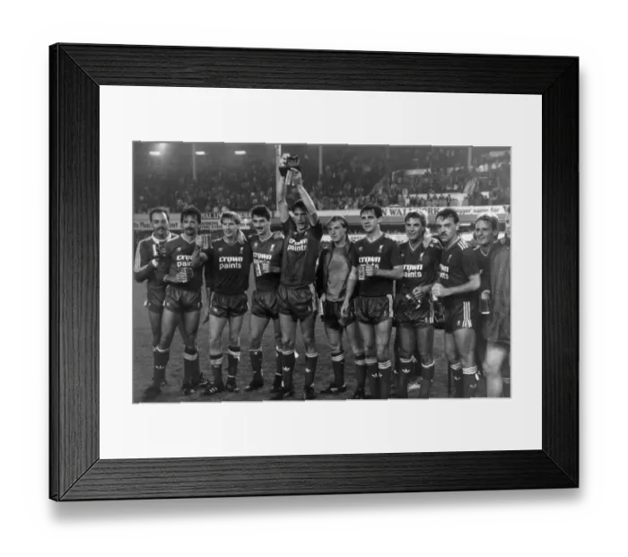 Framed Print : Liverpool FC beat Merseyside rivals Everton 4-1 in the second leg of the Screen Sport Framed Print : Liverpool FC beat Merseyside rivals Everton 4-1 in the second leg of the Screen Sport