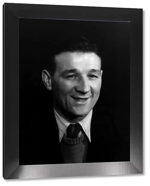 Portrait of Liverpool footballer Bob Paisley. 8th February 1954