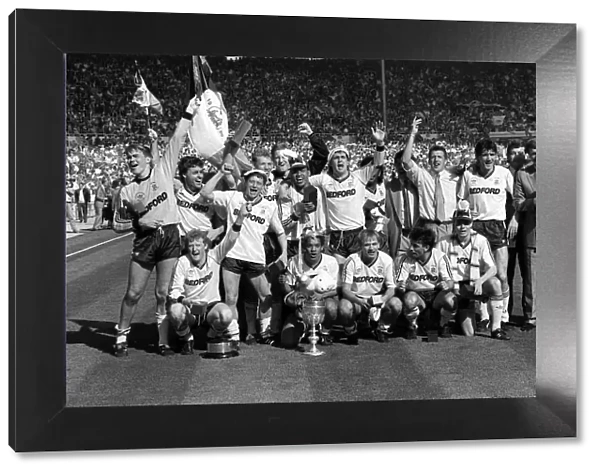 1988 Littlewoods League Cup Final at Wembley Stadium. Luton Town 3 v Arsenal 2