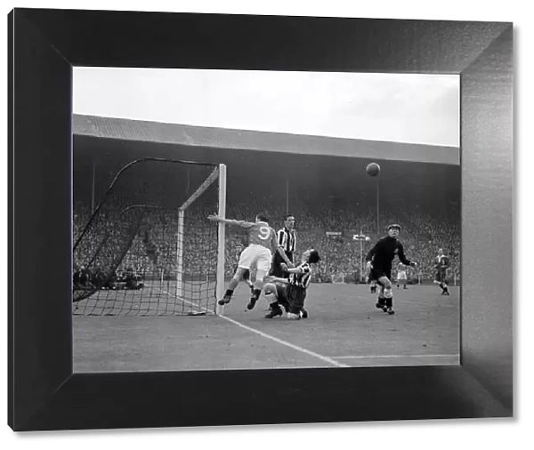 FA Cup final. Blackpool 2 v Newcastle 0. 28th April 1951. Stanley Matthews