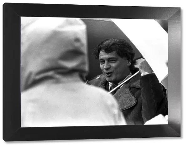Bobby Robson at the Lightfoot Sports Stadium in Walker, Newcastle