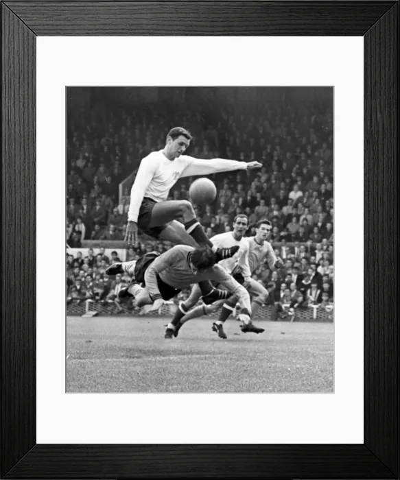 Framed Print : Hull City v Bury August 1966 Hull City centreforward Chris Chilton nearly lost his Framed Print : Hull City v Bury August 1966 Hull City centreforward Chris Chilton nearly lost his