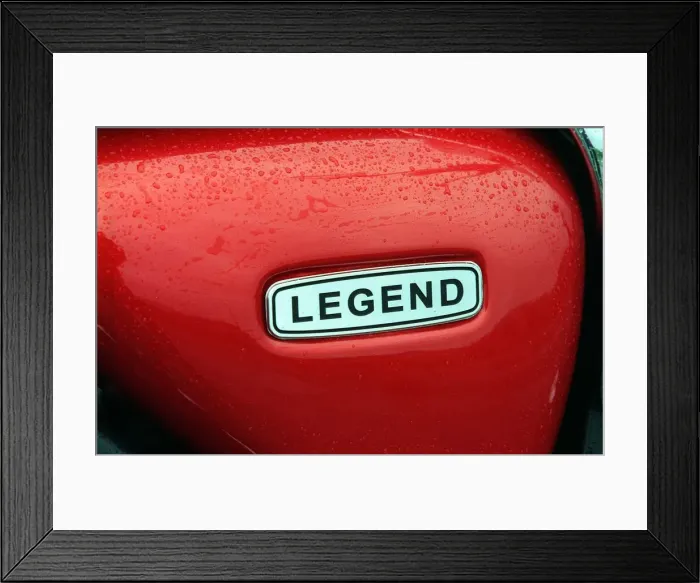 Framed Print : Triumph Legend 900cc motorbike September 1998 Framed Print : Triumph Legend 900cc motorbike September 1998