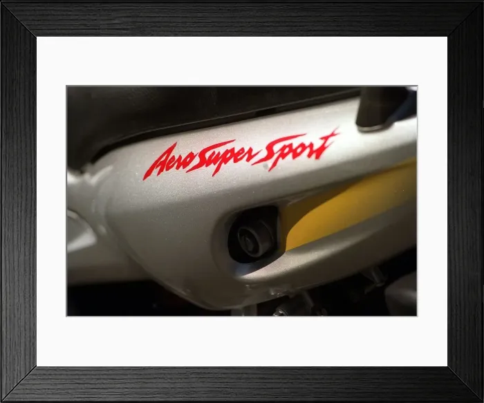 Framed Print : Thunder cat motorbike October 1998 Aero Super Sport Framed Print : Thunder cat motorbike October 1998 Aero Super Sport