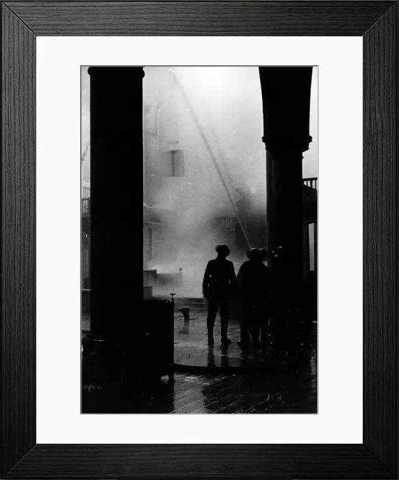 Framed Print : London Blitz by German bombers during WW2 Framed Print : London Blitz by German bombers during WW2