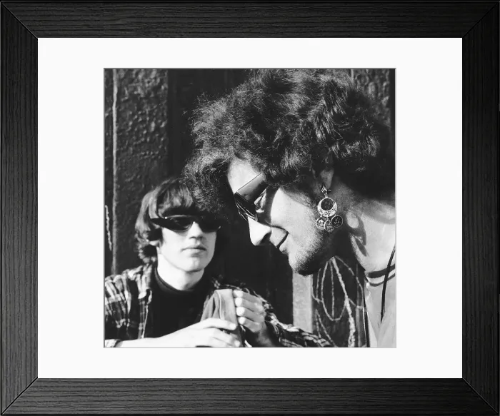 Framed Print : Teenagers Known as Beatniks in the sixties