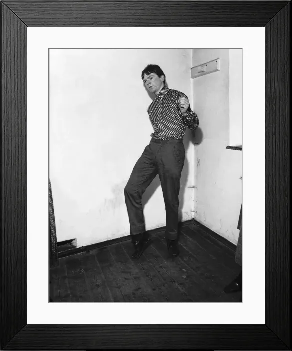 Framed Print : Teenage Mod 1963, dancing Framed Print : Teenage Mod 1963, dancing