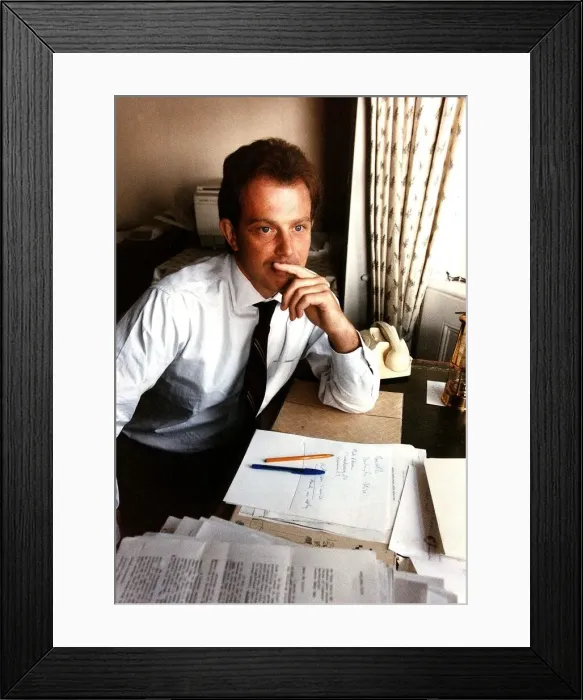 Framed Print : Tony Blair MP leader of the Labour opposition