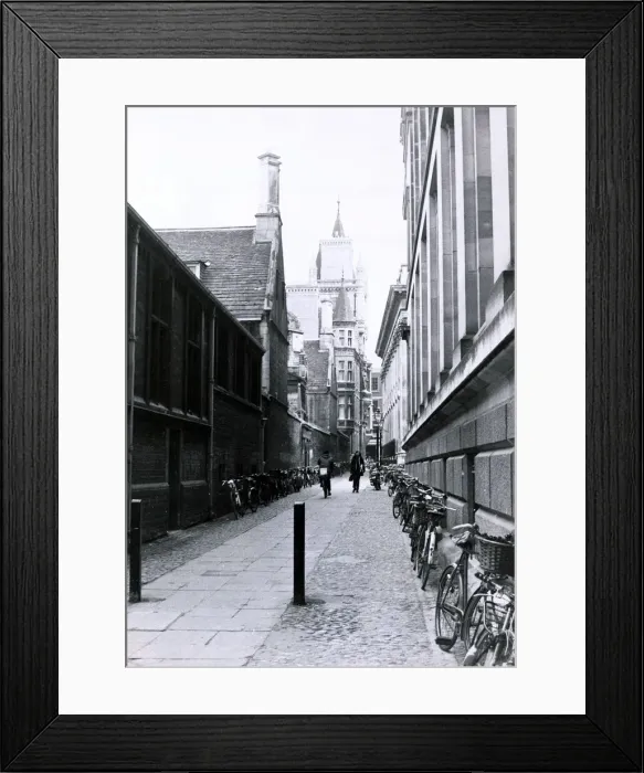 Framed Print : Cambridge University students historic Senate House passage in the university city Framed Print : Cambridge University students historic Senate House passage in the university city