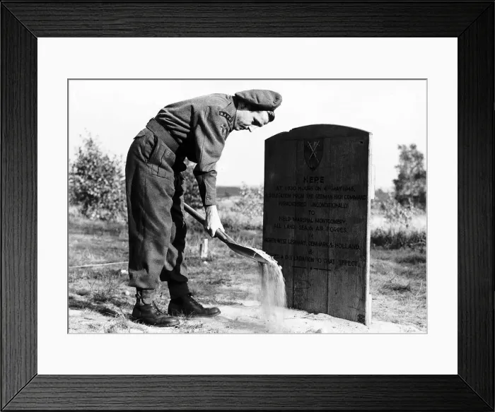 Framed Print : War Memorial erected were the German High Command surrendered to Field Marshall Framed Print : War Memorial erected were the German High Command surrendered to Field Marshall