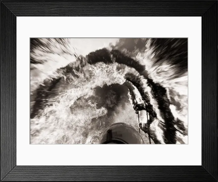 Framed Print : Hurtling through a ring of raging flames is all part of a dayes work for the Royal Framed Print : Hurtling through a ring of raging flames is all part of a dayes work for the Royal