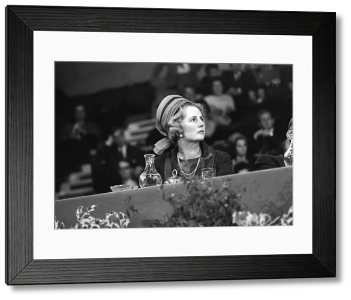 Framed Print : Margaret Thatcher Oct 1965 at Conservative Party Conference