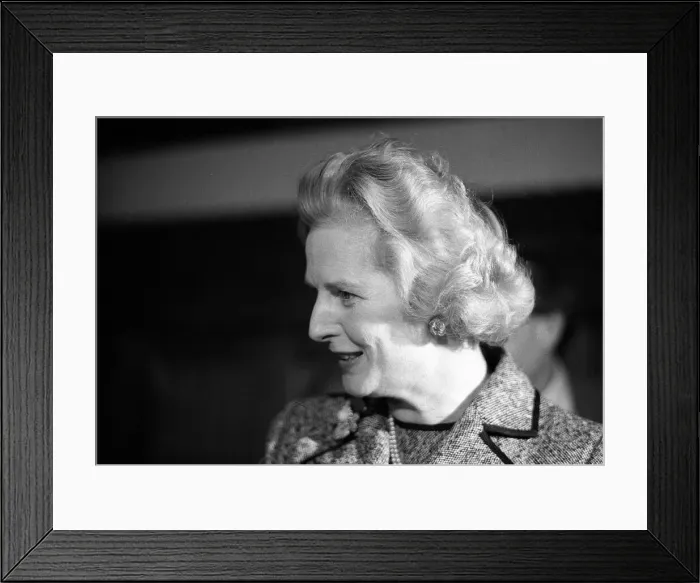 Framed Print : Margaret Thatcher Feb 1975 challenge to tory leadership