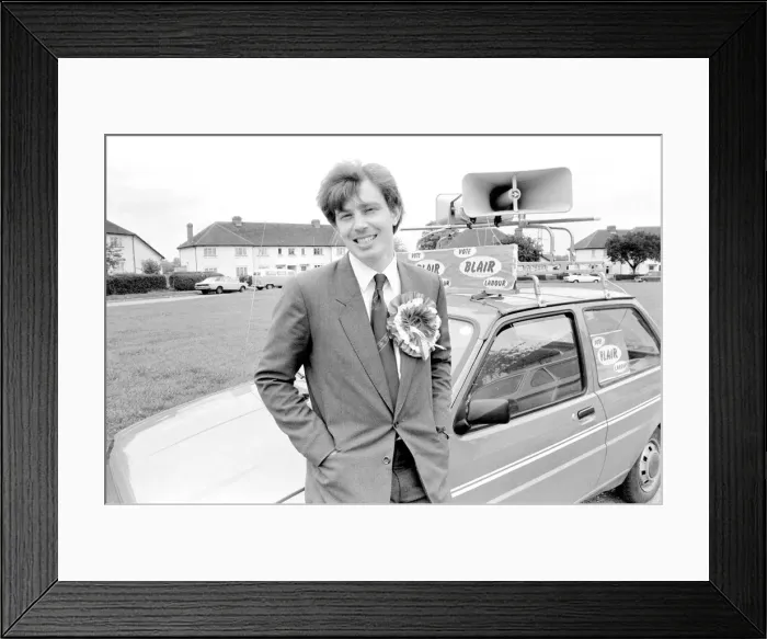Framed Print : Beaconsfield By Election 1982, Tony Blair, Labour Party Candidate Framed Print : Beaconsfield By Election 1982, Tony Blair, Labour Party Candidate