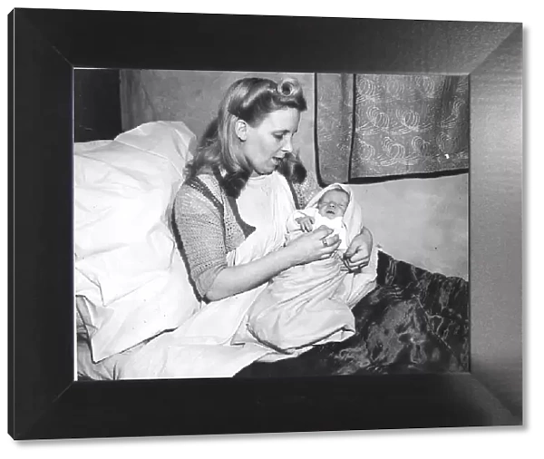 Peace baby Victor Edward born on VE Day Name celebrates the end of WW2