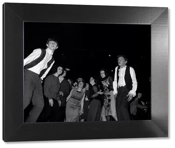 Mods Dancing at the 'Mod Ball'in Wembleys Empire Pool 1964