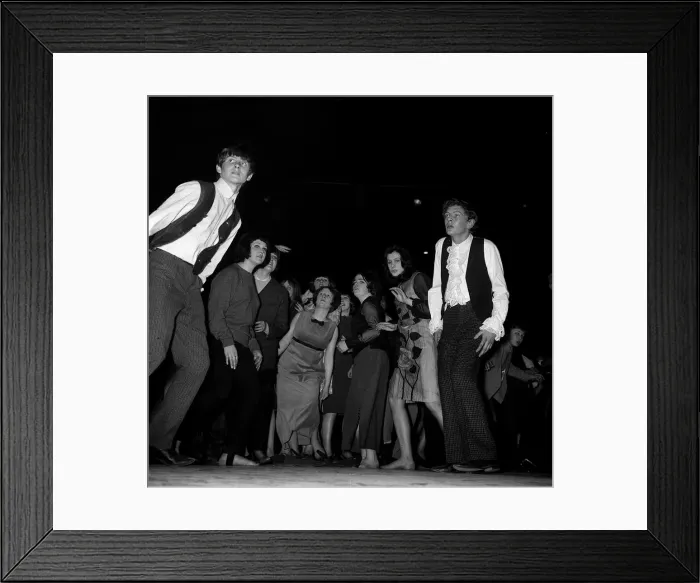 Framed Print : Mods Dancing at the Mod Ball'in Wembleys Empire Pool 1964 Framed Print : Mods Dancing at the Mod Ball'in Wembleys Empire Pool 1964