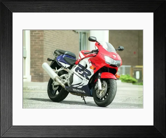Framed Print : Honda Blade Motorbike May 1999 Framed Print : Honda Blade Motorbike May 1999