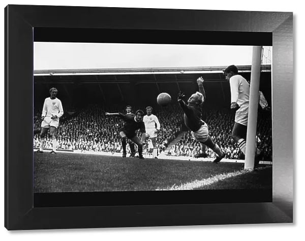 Liverpool v Burnley, league match at Anfield August 1969