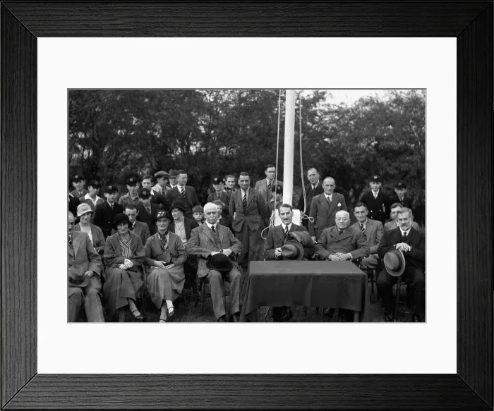 Framed Print : Alfieri. 1290. Opening the Old Hamptonians Ground 2 / 2. October 8th 1933 Framed Print : Alfieri. 1290. Opening the Old Hamptonians Ground 2 / 2. October 8th 1933