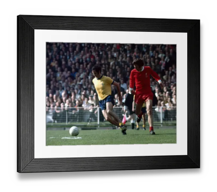 Framed Print : FA Cup Final at Wembley Stadium Arsenal 2 v Liverpool 1 George Graham of