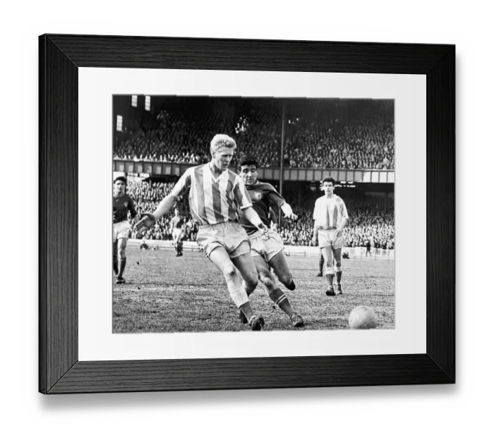 Framed Print : Chelsea v Stoke City, league match at Stamford Bridge May 1963 Framed Print : Chelsea v Stoke City, league match at Stamford Bridge May 1963