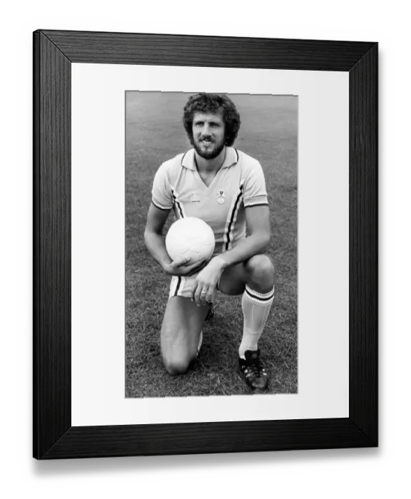 Framed Print : Coventry City Football Club - Mick Ferguson portrait. 22nd July 1978