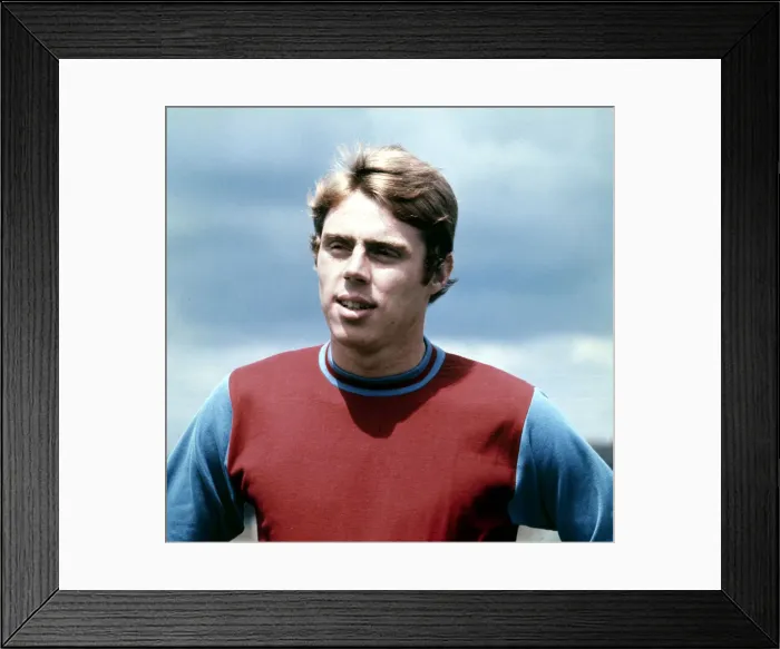Framed Print : West Ham United footballer Harry Redknapp July 1968