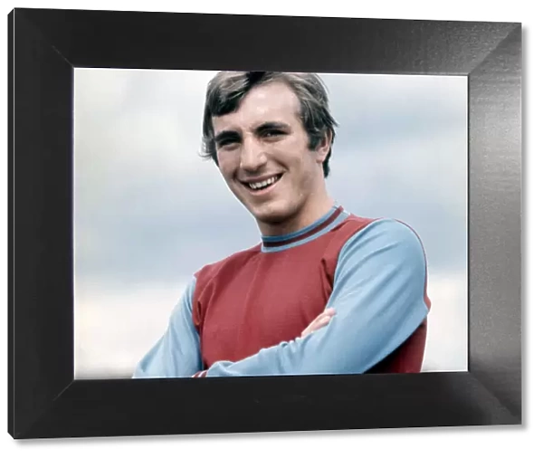 West Ham United footballer Billy Bonds July 1968