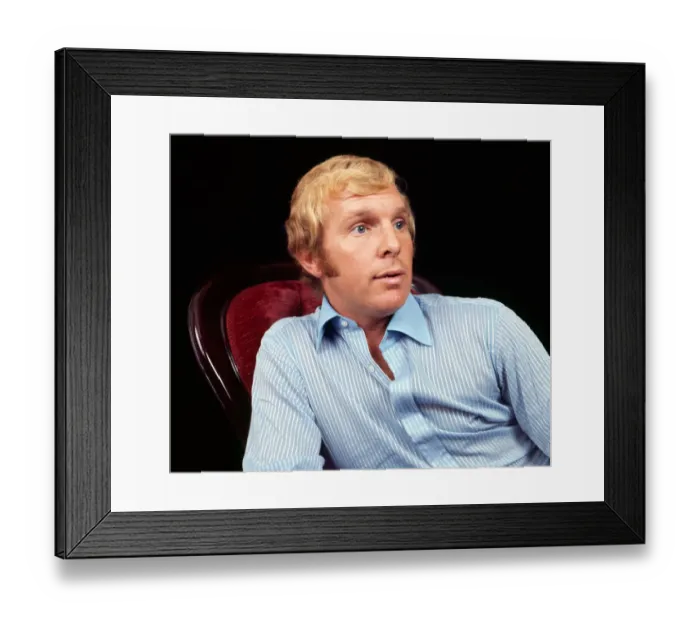 Framed Print : West Ham United and England captain Bobby Moore September 1969 Framed Print : West Ham United and England captain Bobby Moore September 1969