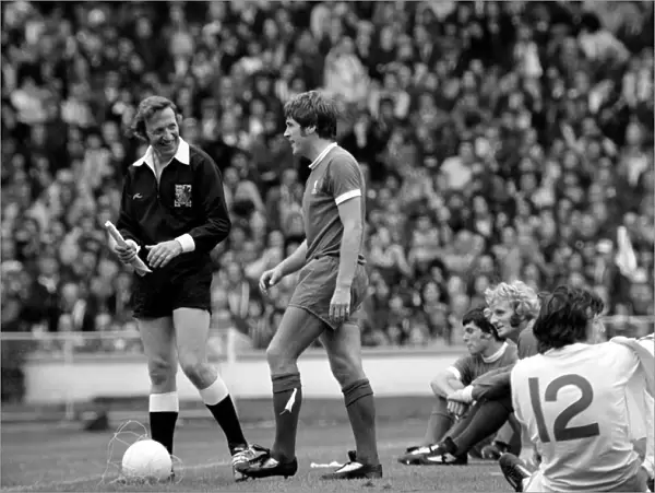 F. A. Charity Shield. Leeds United (1) v. Liverpool (1), Liverpool win 6-5 on Penalties