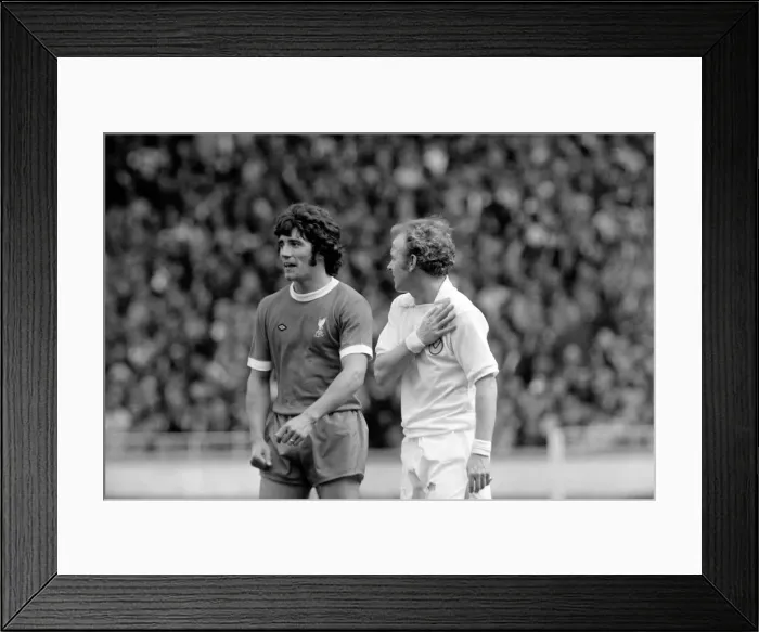 Framed Print : F. A. Charity Shield. Leeds United (1) v. Liverpool (1), Liverpool win 6-5 on Penalties
