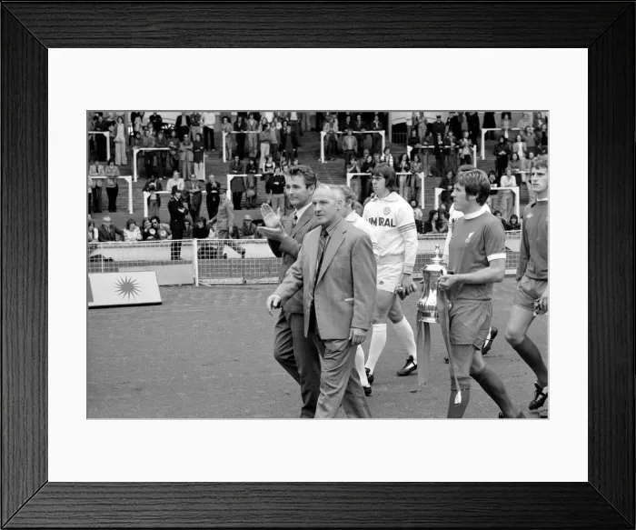 Framed Print : F. A. Charity Shield. Leeds United (1) v. Liverpool (1), Liverpool win 6-5 on Penalties Framed Print : F. A. Charity Shield. Leeds United (1) v. Liverpool (1), Liverpool win 6-5 on Penalties