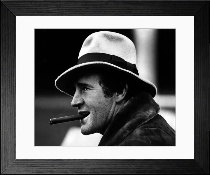 Framed Print : Malcolm Allison manager of Manchester City FC 11th March 1976 Framed Print : Malcolm Allison manager of Manchester City FC 11th March 1976