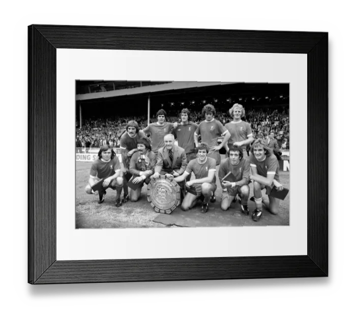Framed Print : F. A. Charity Shield. Leeds United (1) v. Liverpool (1), Liverpool win 6-5 on Penalties