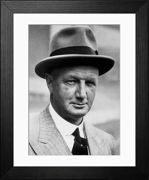 Framed Print : Peter McWilliams, football manager at Tottenham Hotspur and Middlesbrough. c. 1937