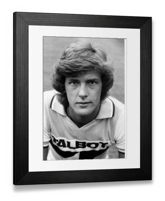 Framed Print : Coventry City Football Club - Gary Gillespie portrait. 31st July 1981