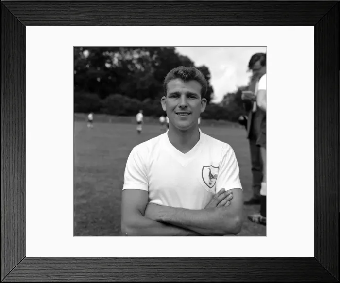 Framed Print : Portrait of Barrie Aitchison of Tottenham Hostpur August 1961 Framed Print : Portrait of Barrie Aitchison of Tottenham Hostpur August 1961